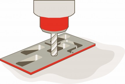 Фрезерно-гравировальные работы, раскрой листовых материалов