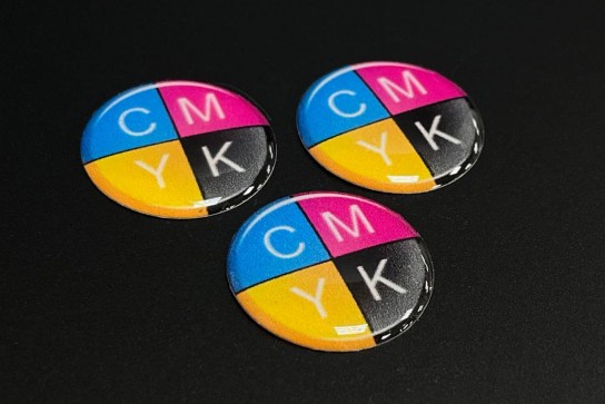 Заливная этикетка